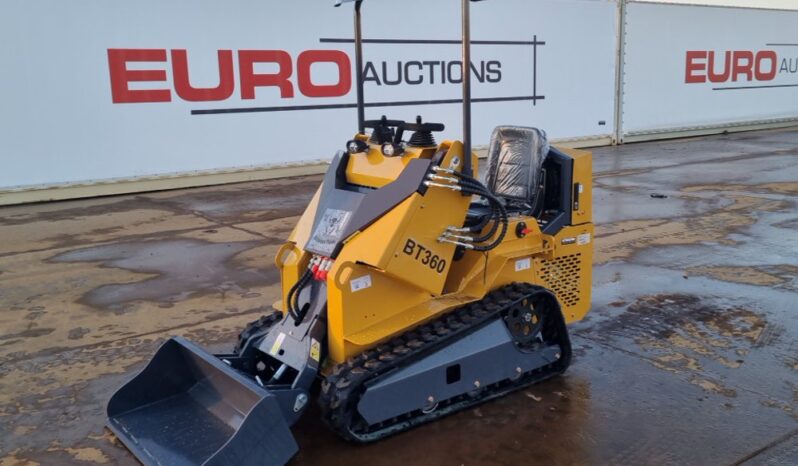 Unused 2024 Bisontek BT360 Skidsteer Loaders For Auction: Leeds – 22nd, 23rd, 24th & 25th January 25 @ 8:00am