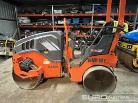 2016 Hamm HD10C Rollers For Auction: Leeds – 22nd, 23rd, 24th & 25th January 25 @ 8:00am