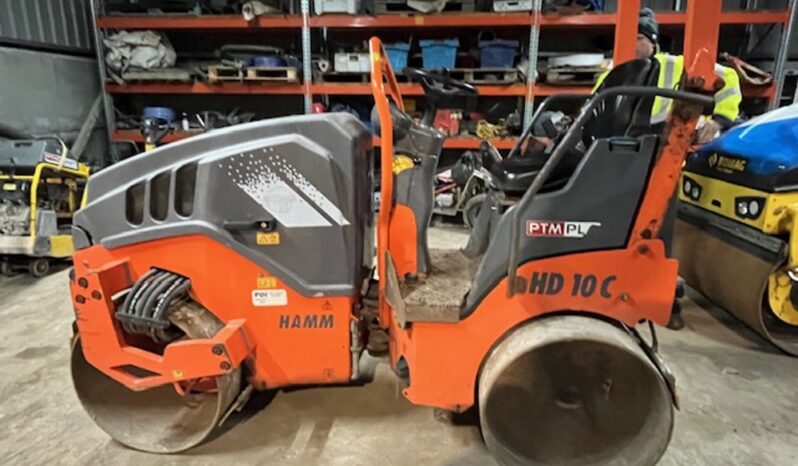 2016 Hamm HD10C Rollers For Auction: Leeds – 22nd, 23rd, 24th & 25th January 25 @ 8:00am