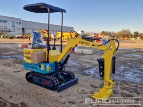 Unused 2024 DigMaster DM100 Micro Excavators For Auction: Leeds – 22nd, 23rd, 24th & 25th January 25 @ 8:00am full