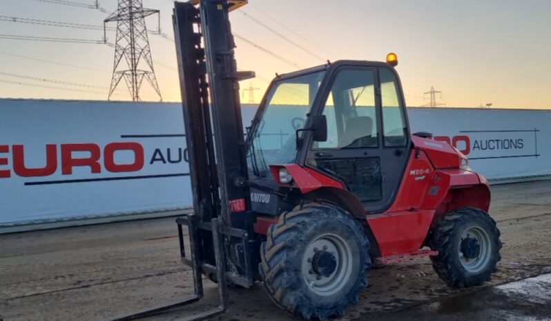 2015 Manitou M30-4 Rough Terrain Forklifts For Auction: Leeds – 22nd, 23rd, 24th & 25th January 25 @ 8:00am