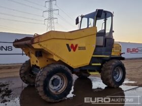 2015 Wacker Neuson DW100 Site Dumpers For Auction: Leeds – 22nd, 23rd, 24th & 25th January 25 @ 8:00am