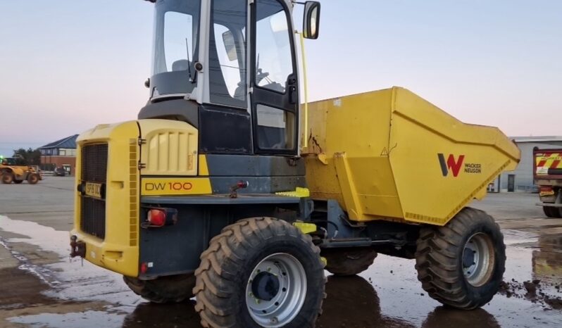 2015 Wacker Neuson DW100 Site Dumpers For Auction: Leeds – 22nd, 23rd, 24th & 25th January 25 @ 8:00am full