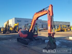 2020 Kubota KX080-4A2 6 Ton+ Excavators For Auction: Leeds – 22nd, 23rd, 24th & 25th January 25 @ 8:00am full