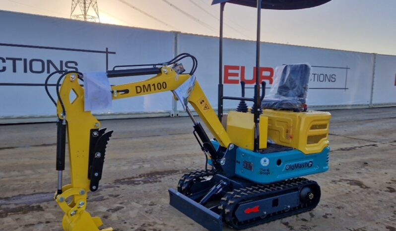 Unused 2024 DigMaster DM100 Micro Excavators For Auction: Leeds – 22nd, 23rd, 24th & 25th January 25 @ 8:00am