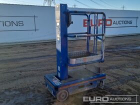 2014 Power Towers Ecolift Manlifts For Auction: Leeds – 22nd, 23rd, 24th & 25th January 25 @ 8:00am