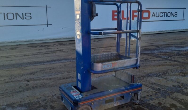 2014 Power Towers Ecolift Manlifts For Auction: Leeds – 22nd, 23rd, 24th & 25th January 25 @ 8:00am