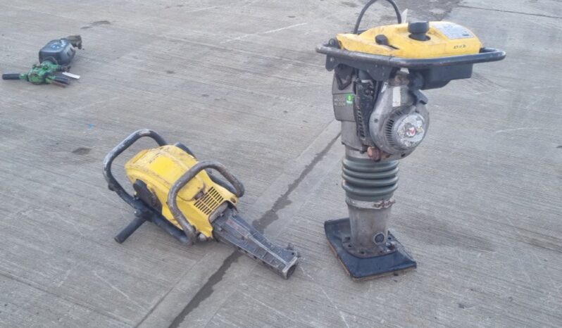 Wacker Neuson BS60-2 Petrol Trench Compactor, Petrol Hand Held Breaker Asphalt / Concrete Equipment For Auction: Leeds – 22nd, 23rd, 24th & 25th January 25 @ 8:00am full