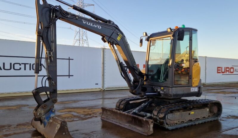 2018 Volvo ECR50D Mini Excavators For Auction: Leeds – 22nd, 23rd, 24th & 25th January 25 @ 8:00am