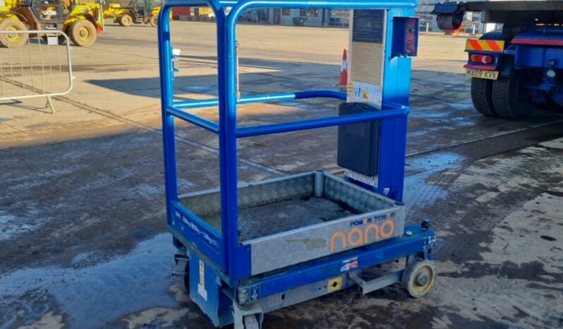 2013 Power Towers Nano Manlifts For Auction: Leeds – 22nd, 23rd, 24th & 25th January 25 @ 8:00am full