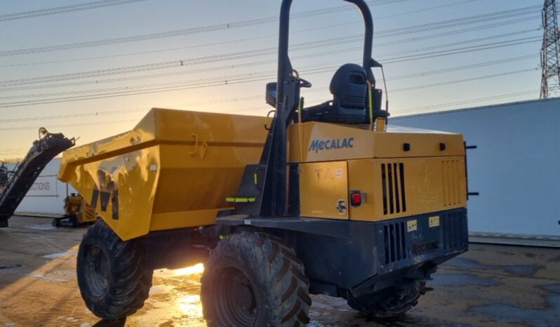 2019 Mecalac TA9 Site Dumpers For Auction: Leeds – 22nd, 23rd, 24th & 25th January 25 @ 8:00am full