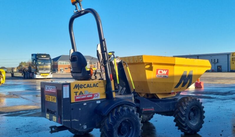 2019 Mecalac TA3SH Site Dumpers For Auction: Leeds – 22nd, 23rd, 24th & 25th January 25 @ 8:00am full