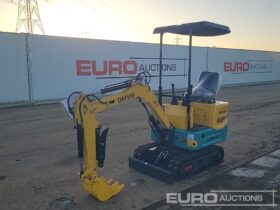 Unused 2024 DigMaster DM100 Micro Excavators For Auction: Leeds – 22nd, 23rd, 24th & 25th January 25 @ 8:00am