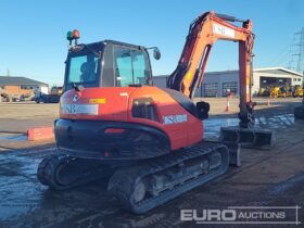 2022 Kubota KX080-4A2 6 Ton+ Excavators For Auction: Leeds – 22nd, 23rd, 24th & 25th January 25 @ 8:00am full