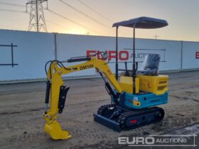 Unused 2024 DigMaster DM100 Micro Excavators For Auction: Leeds – 22nd, 23rd, 24th & 25th January 25 @ 8:00am