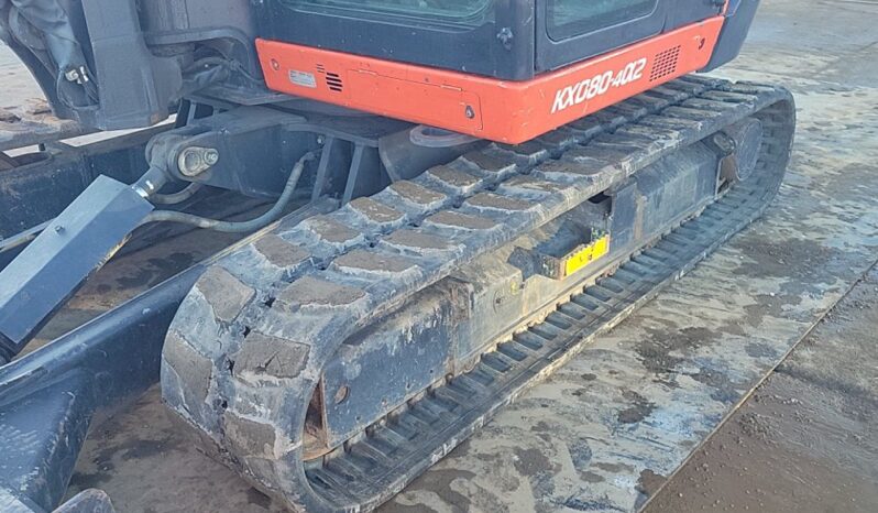 2020 Kubota KX080-4A2 6 Ton+ Excavators For Auction: Leeds – 22nd, 23rd, 24th & 25th January 25 @ 8:00am full