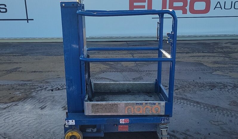 2013 Power Towers Ecolift Manlifts For Auction: Leeds – 22nd, 23rd, 24th & 25th January 25 @ 8:00am full