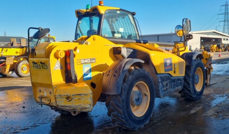 2020 JCB 540-140 Hi Viz Telehandlers For Auction: Leeds – 22nd, 23rd, 24th & 25th January 25 @ 8:00am full