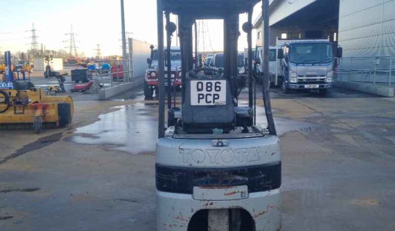 Toyota FBESF15 Forklifts For Auction: Leeds – 22nd, 23rd, 24th & 25th January 25 @ 8:00am full