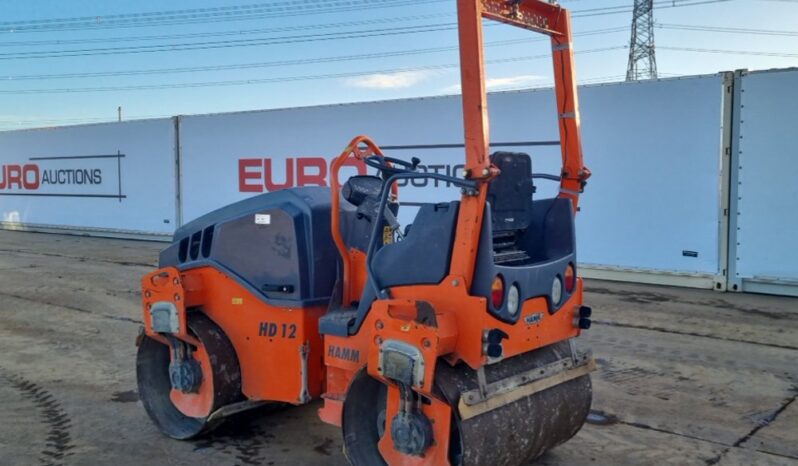 2014 Hamm HD12VV Rollers For Auction: Leeds – 22nd, 23rd, 24th & 25th January 25 @ 8:00am full