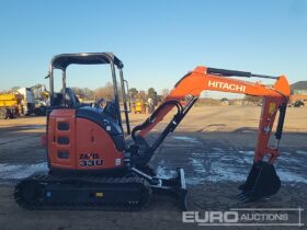 Unused 2023 Hitachi ZX33U-5A Mini Excavators For Auction: Leeds – 22nd, 23rd, 24th & 25th January 25 @ 8:00am full