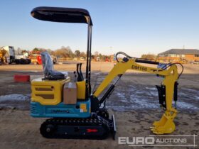 Unused 2024 DigMaster DM100 Micro Excavators For Auction: Leeds – 22nd, 23rd, 24th & 25th January 25 @ 8:00am full