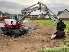 2018 Takeuchi TB295W Wheeled Excavators For Auction: Leeds – 22nd, 23rd, 24th & 25th January 25 @ 8:00am full