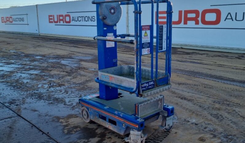 2014 Power Towers Ecolift Manlifts For Auction: Leeds – 22nd, 23rd, 24th & 25th January 25 @ 8:00am full