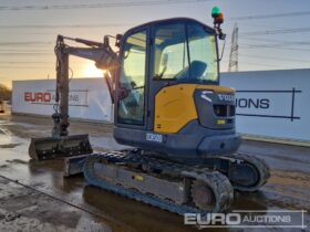 2018 Volvo ECR50D Mini Excavators For Auction: Leeds – 22nd, 23rd, 24th & 25th January 25 @ 8:00am full