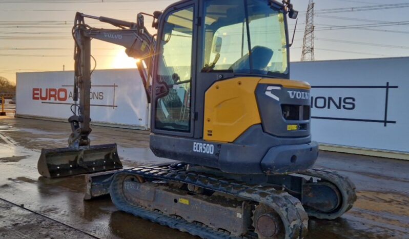 2018 Volvo ECR50D Mini Excavators For Auction: Leeds – 22nd, 23rd, 24th & 25th January 25 @ 8:00am full