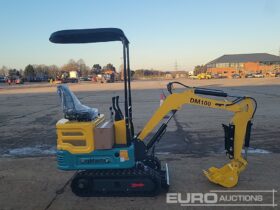 Unused 2024 DigMaster DM100 Micro Excavators For Auction: Leeds – 22nd, 23rd, 24th & 25th January 25 @ 8:00am full