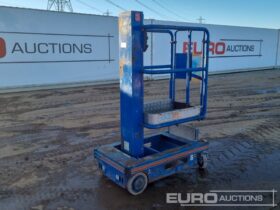 2015 Power Towers Ecolift Manlifts For Auction: Leeds – 22nd, 23rd, 24th & 25th January 25 @ 8:00am