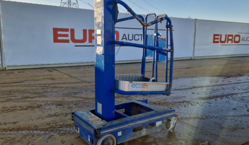 2019 Power Towers Ecolift Manlifts For Auction: Leeds – 22nd, 23rd, 24th & 25th January 25 @ 8:00am