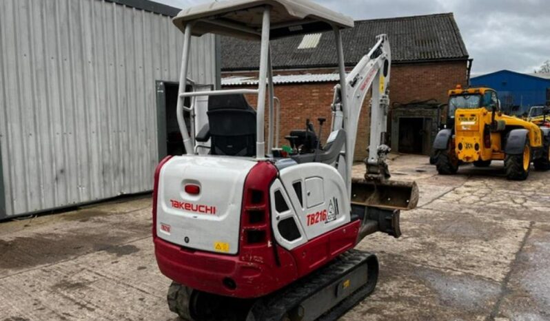 2018 Takeuchi TB216 Excavator 1Ton  to 3.5 Ton for Sale full