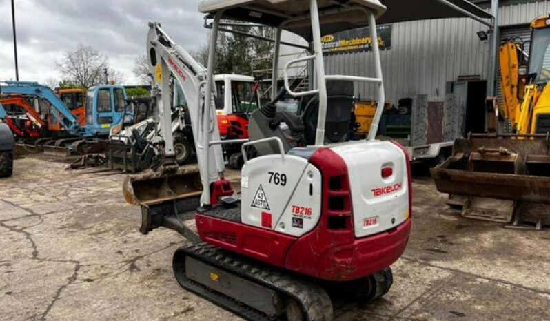 2018 Takeuchi TB216 Excavator 1Ton  to 3.5 Ton for Sale full