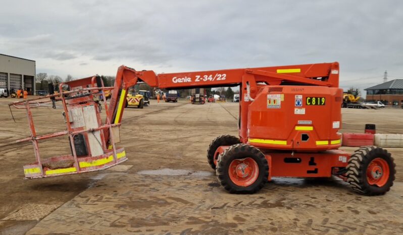 Genie Z34/22 Manlifts For Auction: Leeds – 22nd, 23rd, 24th & 25th January 25 @ 8:00am full