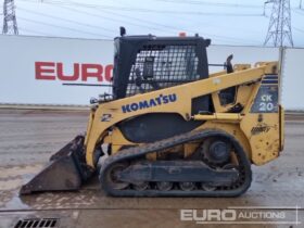 Komatsu CK20-1 Skidsteer Loaders For Auction: Leeds – 22nd, 23rd, 24th & 25th January 25 @ 8:00am full