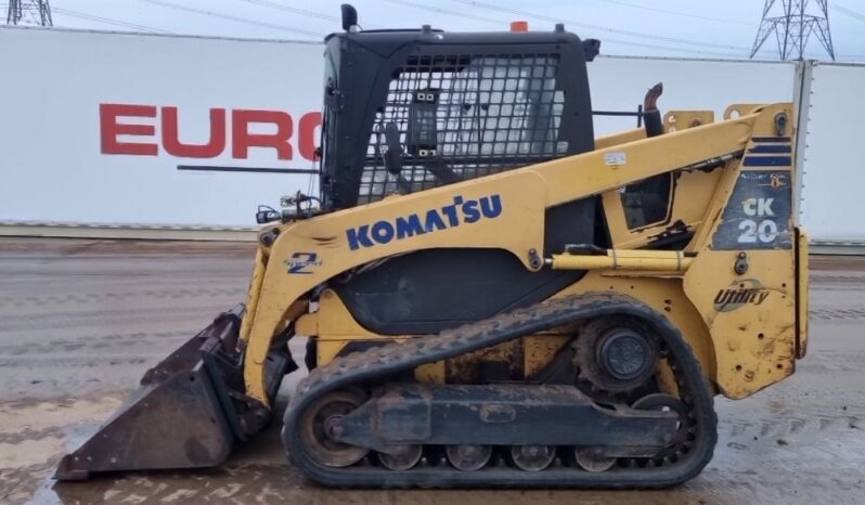 Komatsu CK20-1 Skidsteer Loaders For Auction: Leeds – 22nd, 23rd, 24th & 25th January 25 @ 8:00am full