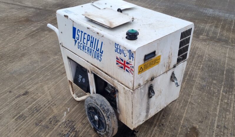 Stephill SE6000D4 Generators For Auction: Leeds – 22nd, 23rd, 24th & 25th January 25 @ 8:00am full