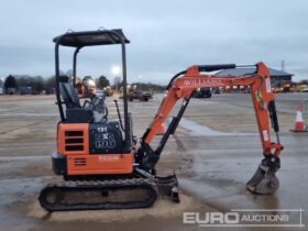 2018 Hitachi ZX19U-5A Mini Excavators For Auction: Leeds – 22nd, 23rd, 24th & 25th January 25 @ 8:00am full