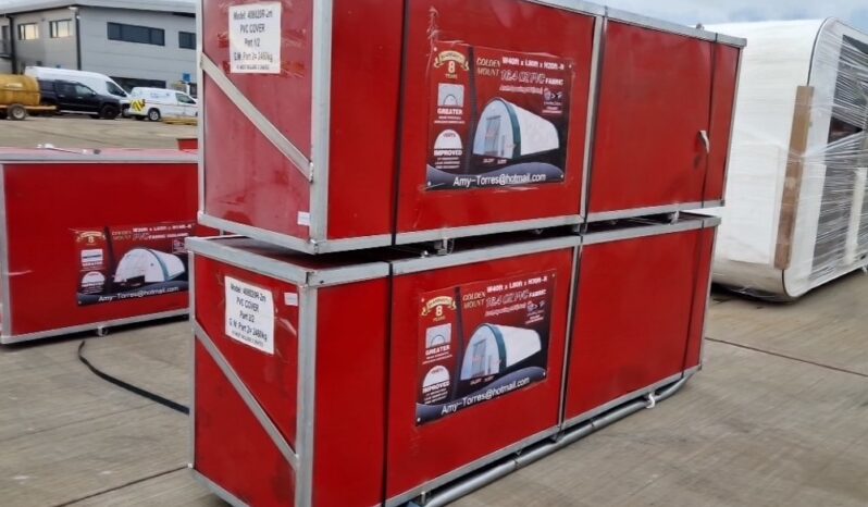 Unused Golden Mount 40x80x20′ PVC Dome Storage Shelter (2 Boxes) Modular Buildings For Auction: Leeds – 22nd, 23rd, 24th & 25th January 25 @ 8:00am