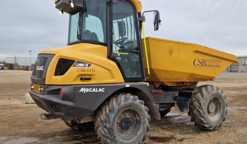 2023 Mecalac 6SMDX Site Dumpers For Auction: Leeds – 22nd, 23rd, 24th & 25th January 25 @ 8:00am full