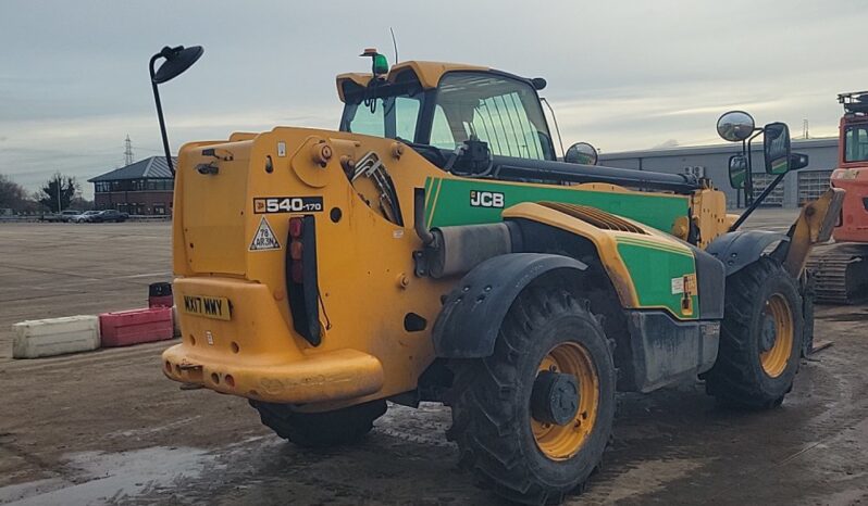 2017 JCB 540-170 Telehandlers For Auction: Leeds – 22nd, 23rd, 24th & 25th January 25 @ 8:00am full