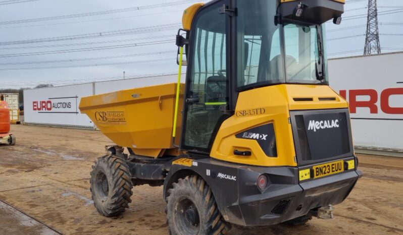 2023 Mecalac 3.5SMDX Site Dumpers For Auction: Leeds – 22nd, 23rd, 24th & 25th January 25 @ 8:00am full