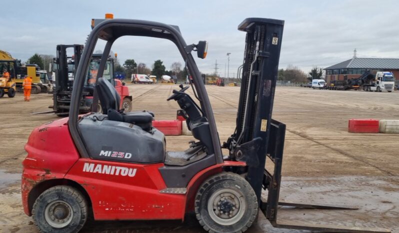 2018 Manitou MI25D Forklifts For Auction: Leeds – 22nd, 23rd, 24th & 25th January 25 @ 8:00am full