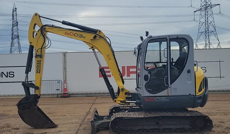 2014 Wacker Neuson 6003 6 Ton+ Excavators For Auction: Leeds – 22nd, 23rd, 24th & 25th January 25 @ 8:00am full