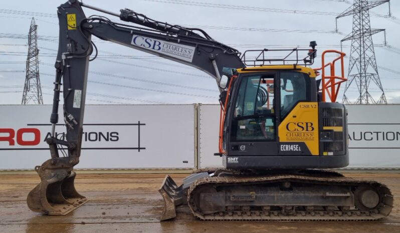 2023 Volvo ECR145EL 10 Ton+ Excavators For Auction: Leeds – 22nd, 23rd, 24th & 25th January 25 @ 8:00am full