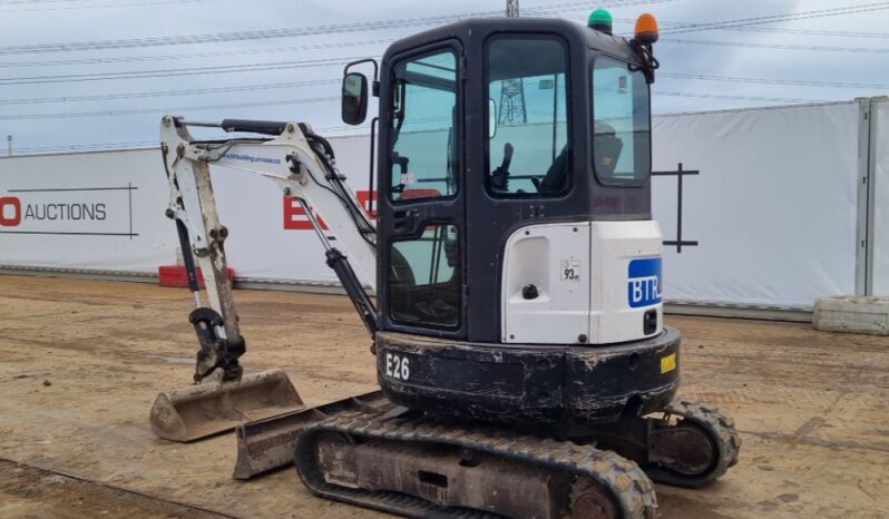 2018 Bobcat E26 EM Mini Excavators For Auction: Leeds – 22nd, 23rd, 24th & 25th January 25 @ 8:00am full