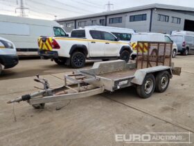 Indespension Twin Axle Plant Trailer, Ramp Plant Trailers For Auction: Leeds – 22nd, 23rd, 24th & 25th January 25 @ 8:00am