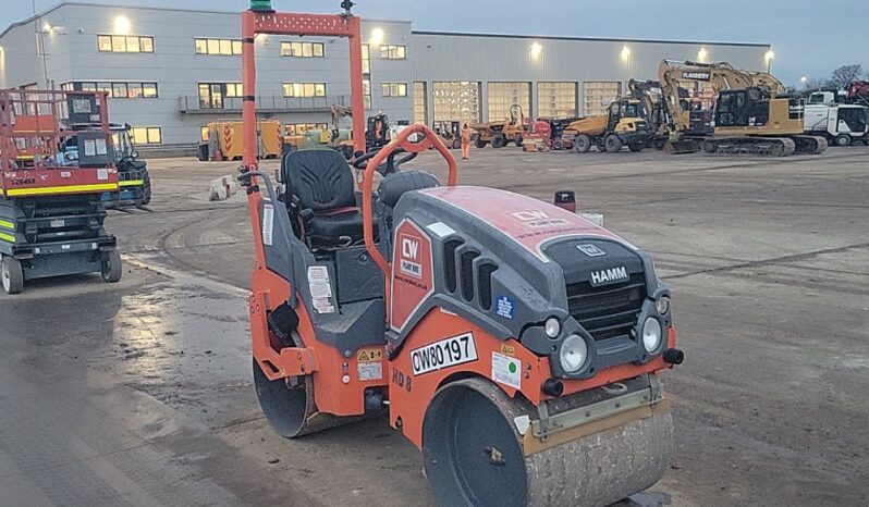 2018 Hamm HD8VV Rollers For Auction: Leeds – 22nd, 23rd, 24th & 25th January 25 @ 8:00am full